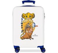 Trolley Cabina Simba Disney Il Re Leone 55 cm Valigia Rigida ABS con 4 Ruote Multidirezionali e Chiusura a Combinazione Bagaglio a Mano 35 Litri per Bambini e Ragazzi 38x55x20 cm