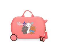TROLLEY CAVALCABILE MARIE ARISTOGATTI MINU DISNEY ROSA BAGAGLIO A MANO