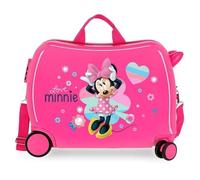 TROLLEY CAVALCABILE MINNIE MOUSE DISNEY FUCSIA BAGAGLIO A MANO BIMBA
