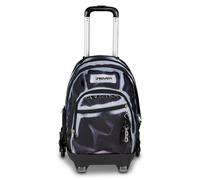 Seven Trolley Scuola Comby 8 ruote SHADOWS OF COLOR, Nero, 31 L, Scomponibile, Uso zaino, Barra telescopica regolabile, Tasca attrezzata, Tasca porta pc, Scuola elementare e media, Bambini, Ragazzi