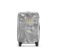 TROLLEY CRASH BAGGAGE ICON 4 RUOTE MEDIUM CB162 SILVER