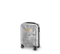 TROLLEY CRASH BAGGAGE ICON 4 RUOTE SMALL CB161 SILVER