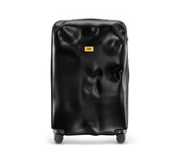 CRASH BAGGAGE Icon Large | Trolley Rigido Valigia da Viaggio (79x50x30 cm) Design Italiano 99 L Capacità 4 ruote girevoli 100% in Policarbonato Chiusura a combinazione Black (L)