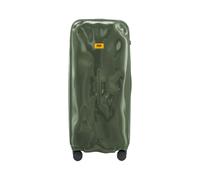 Trunk Icon | Trolley Rigido Valigia da Viaggio (82x38x40 cm) Design Italiano 120 L Capacità 4 ruote girevoli 100% in Policarbonato Chiusura a combinazione Hunter Green