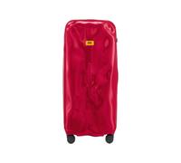 Icon Trunk | Trolley Rigido Bagaglio a Mano (80x38x40 cm) Design Italiano 35 L Capacità 4 ruote girevoli 100% in Policarbonato Chiusura a combinazione Rosso Rubino (XL)