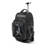 Karactermania Dc Comics Batman Face Fan Gts Trolley Backpack Nero Bambini