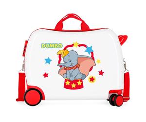 TROLLEY DA VIAGGIO DUMBO DISNEY IN ABS VALIGIA CAVALCABILE 50X38X20 CM - 4759825