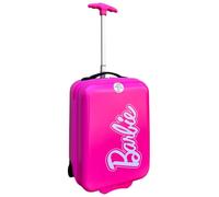 Trolley da viaggio in ABS Barbie per bambini valigia 40 x 18 x 29 cm con due ruote e manico allungabile