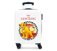 TROLLEY DA VIAGGIO SIMBA IL RE LEONE DISNEY VALIGIA IN ABS A MANO 55X38X20 CM