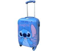 TROLLEY DA VIAGGIO STITCH DISNEY VALIGIA IN ABS MANICO ALLUNGABILE - D06905MC