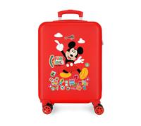 Disney Topolino Fun Times Valigia da cabina taglia unica, rosso, Taglia unica per tutti, Valigia cabina