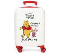 Disney Winnie & Piglet Bagagli, Unisex - Bambini e ragazzi, Bianco, 33 x 50 x 20 cm