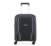 TROLLEY DELSEY clavel mr trolley slim 4 ruote doppie 55cm NERO PIC NERO 382146