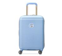 TROLLEY DELSEY freestyle trolley slim 4 ruote doppie 55 cm CELESTE PIC CELESTE 0
