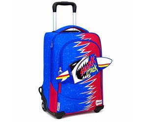 Trolley GoPop Shark Attack con Ruote per Bambini Scuola Giochi Preziosi