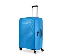 Ciak Roncato Passenger Trolley Grande 4R rigido in Polipropilene, chisurua TSA, ultraleggero con zip espandibile, misura L Blue Star