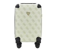 TROLLEY GUESS berta 18 trolley cabin a 4 ruote SAGE LOGO PIC ROSA 432608