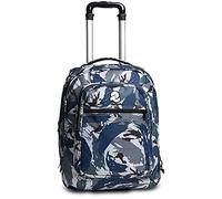 Trolley INVICTA - Bump Fantasy Blu, Grigio - Viaggio, Scuola & Tempo Libero - 42 Lt
