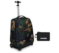 TROLLEY INVICTA FANTASY GRS + Invicta Portafoglio, Nero, Portafogli Con Scompart