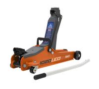 Trolley Jack 2tonne Basso Ingresso Corto Telaio - Arancione 1020LEO Sealey Nuovo