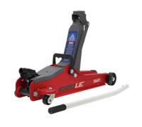Trolley Jack 2tonne Basso Ingresso Corto Telaio - Rosso 1020LE Sealey Nuovo