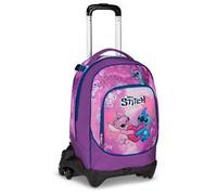 Seven Stitch Trolley Jack, Triplo Uso, Zaino Sganciabile, Doppio Scomparto, Spallacci a Scomparsa, Elastico Porta Borraccia, Scuola e Tempo Libero, bambine e ragazze, viola