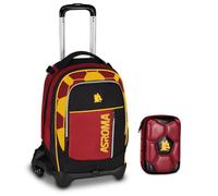 Trolley Jack-3WD Scuola Roma con zaino staccabile By Seven + astuccio Speed Pad 3D