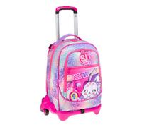 ZAINO TROLLEY SJ SEVEN JACK 3 RUOTE FANTASYS GIRL