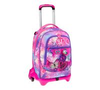 ZAINO TROLLEY SJ SEVEN JACK 3 RUOTE TINYPATCH GIRL