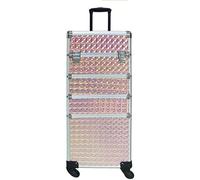 Trolley Make Up 4 in 1 Trolley Estetista Valigetta Trucchi Valigia Porta Valigetta Trucco Valigia Make Up Trolley Trucco Valigetta Manicure Valigetta per Cosmetici nail onicotecnica