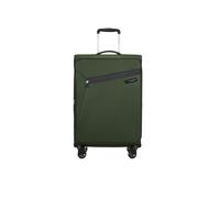 Samsonite Litebeam - Spinner M, Valigia Espandibile, Verde (Climbing Ivy), Spinner 66 cm