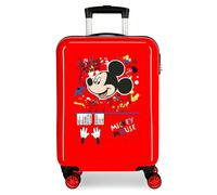 TROLLEY MICKEY MOUSE DISNEY TOPOLINO VALIGIA DA VIAGGIO CM. 55 IN ABS - 4571721