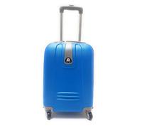 TROLLEY ORMI-LUMI IDONEO RYANAIR Cm.55x40x20 ABS RIGIDO 4 RUOTE Cm.52x37x19 Bagaglio a mano (AZZURRO ELETTRICO)