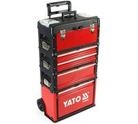 Trolley per attrezzi con 3 moduli + modulo per cassetta degli attrezzi aggiuntivo.