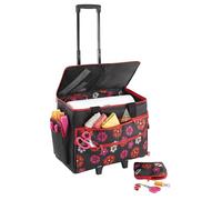 TROLLEY PROFESSIONALE PER MACCHINA E ACCESSORI CUCITO FIORI - PRYM 612635