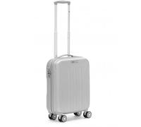TROLLEY R RONCATO flight trolley 4 ruote 55 cm tsa argento PIC scelta=P argento