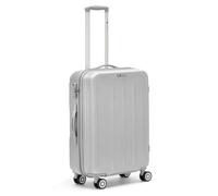 TROLLEY R RONCATO flight trolley 4 ruote 66 cm tsa ARGENTO MED 287744