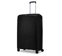 R Roncato Hexa Trolley taglia L 4R Polipropilene ultraleggero, nero, 77x31x52 cm, Valigia rigida ultra leggera