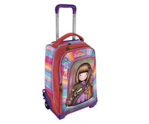 TROLLEY rucksack GORJUSS zaino con ruote BE KIND TO ALL CREATURES santoro 1219GJ