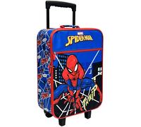 Trolley Semirigido Spiderman Multicolor, Valigia per Bambini 52 x 33 x 17 cm