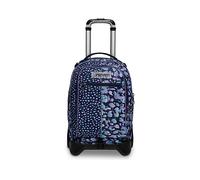 TROLLEY SEVEN COMFORT Jack-2WD Ziply 34 l Poliestere Blu, Nero, Viola