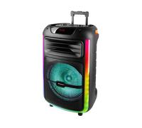 Trevi XFest XF 1400 KB Speaker Wireless 100W, Altoparlante Portatile con Microfono Con Cavo Incluso, Ingressi USB, Micro SD, AUX-IN e Guitar, Funzione TWS, Batteria Ricaricabile Integrata