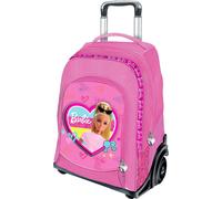 VARZI Dal 1956 ® - Zaino Trolley Barbie 2 Ruote 2 Scomparti