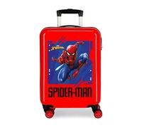 Trolley Spiderman Street Rosso 55cm Bagaglio a Mano ABS