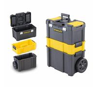 Stanley Cassetta Attrezzi Valigia Porta Utensili con Ruote Trolley 47.5 x 28.5 x 62.3 cm - STST1-80151
