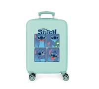 Disney Adorabile Stitch Bagagli- Bagagli per bambini Unisex - Bambini e ragazzi Turquesa