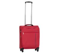 Trolley Valigia Bagaglio a Mano Morbida in Poliestere 4 Ruote TSA Ravizzoni Stella Rossa