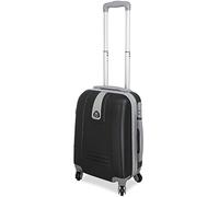 Trolley Valigia Bagaglio a Mano RYANAIR EASY JET 4 RUOTE LOW COST (NERO)