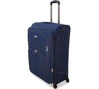 Trolley Valigia GRANDE EXTRA LARGE XXL ESPANDIBILE IN POLIESTERE 4 RUOTE ORMI