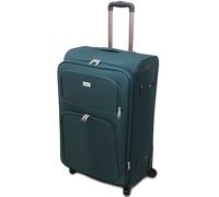 Trolley Valigia GRANDE EXTRA LARGE XXL ESPANDIBILE IN POLIESTERE 4 RUOTE ORMI